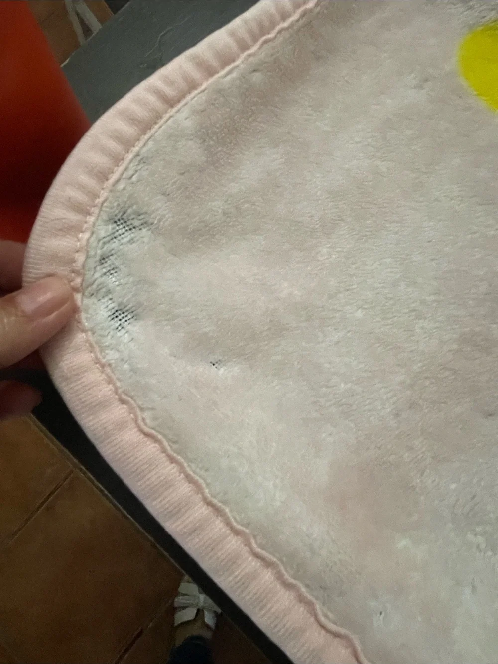 Vintage 1999 Baby Looney Tunes Pink Plush Blanket - Sylvester & Tweety